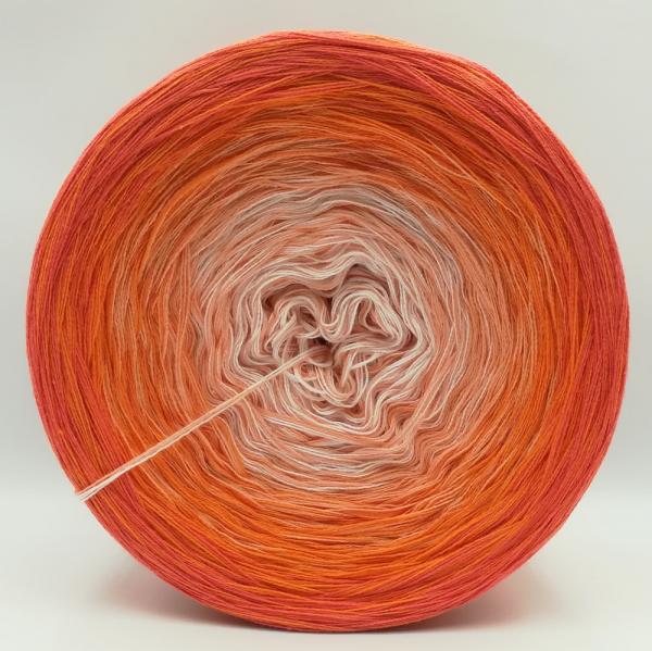 (ab 0,016€/Meter) Pfirsich meliert